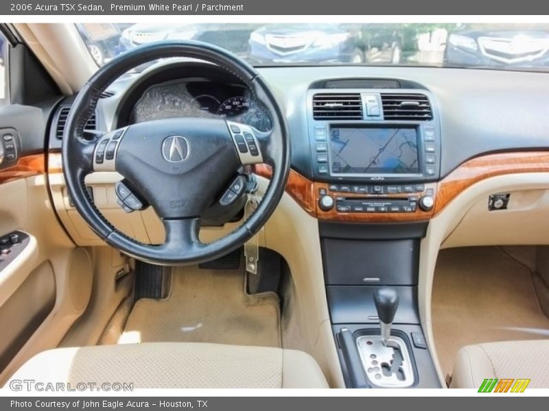 Premium White Pearl / Parchment 2006 Acura TSX Sedan