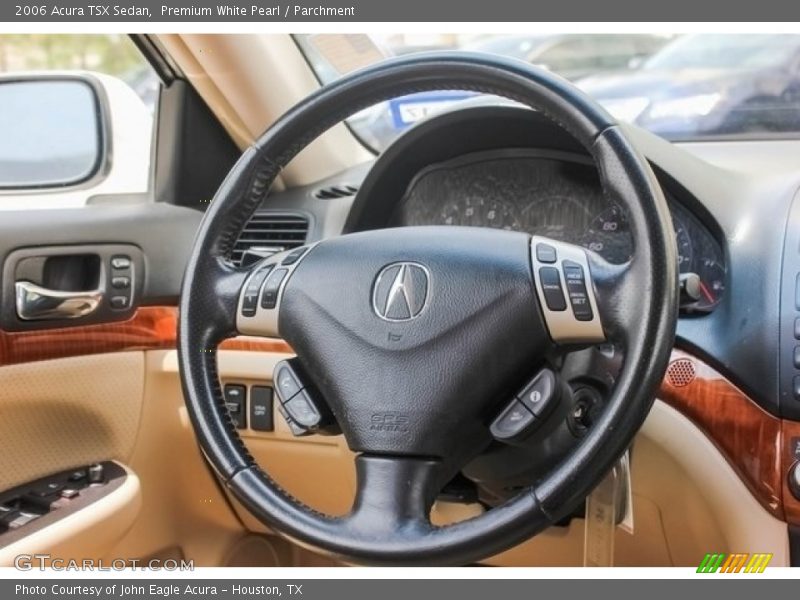 Premium White Pearl / Parchment 2006 Acura TSX Sedan