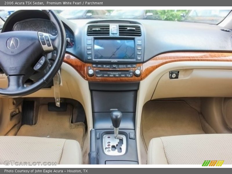 Premium White Pearl / Parchment 2006 Acura TSX Sedan