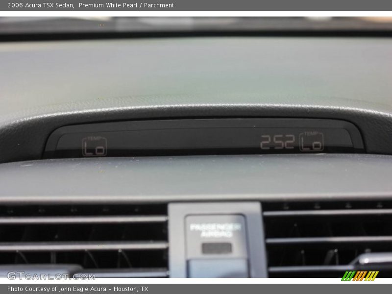 Premium White Pearl / Parchment 2006 Acura TSX Sedan