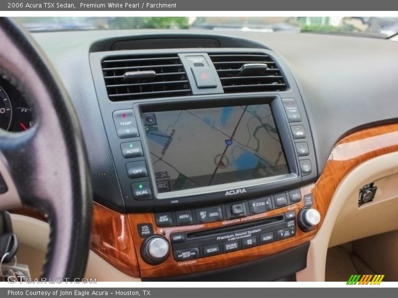 Premium White Pearl / Parchment 2006 Acura TSX Sedan