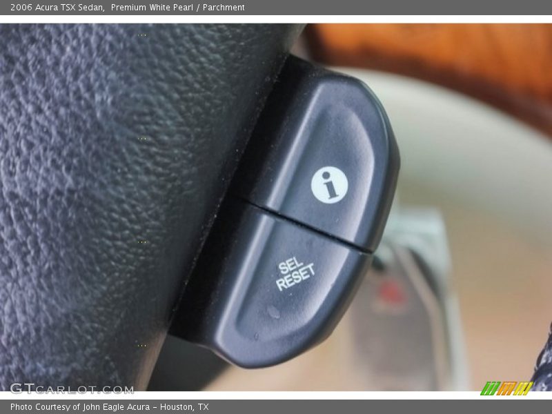 Premium White Pearl / Parchment 2006 Acura TSX Sedan
