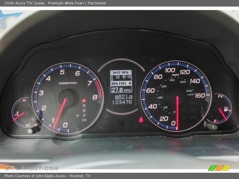 Premium White Pearl / Parchment 2006 Acura TSX Sedan