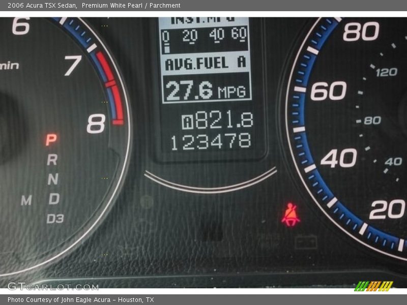 Premium White Pearl / Parchment 2006 Acura TSX Sedan