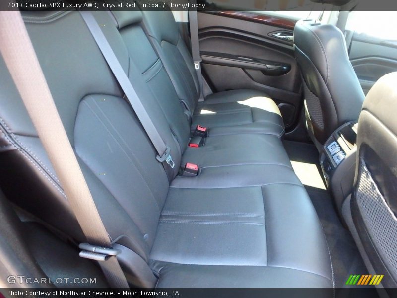 Crystal Red Tintcoat / Ebony/Ebony 2013 Cadillac SRX Luxury AWD