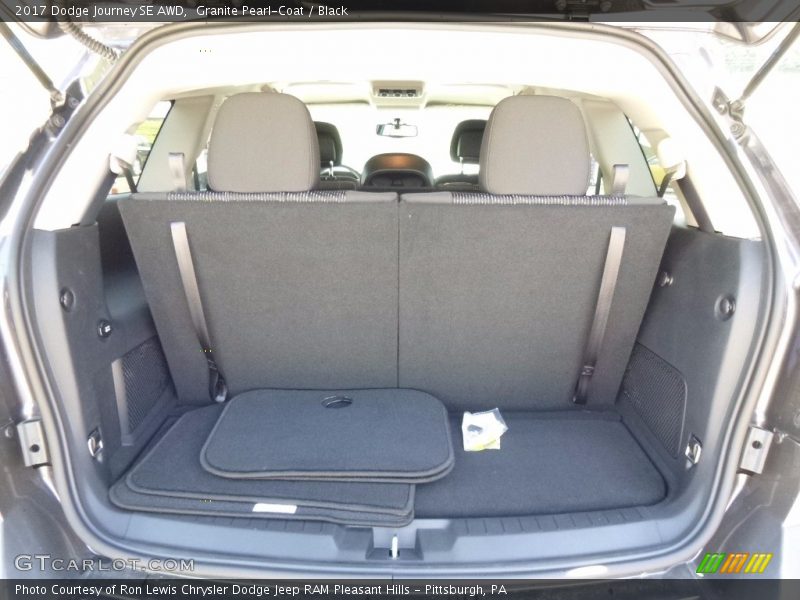 Granite Pearl-Coat / Black 2017 Dodge Journey SE AWD