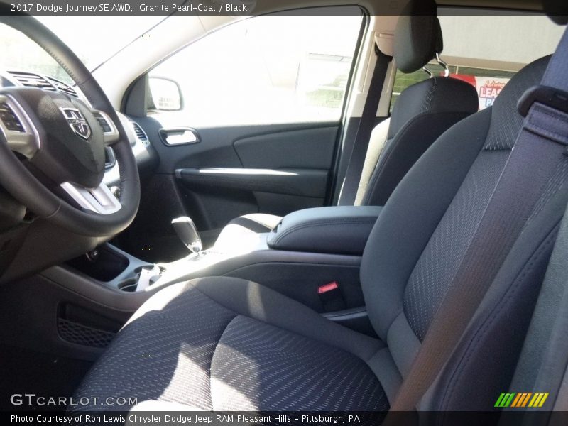 Granite Pearl-Coat / Black 2017 Dodge Journey SE AWD