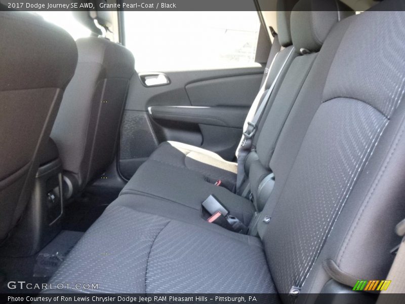Granite Pearl-Coat / Black 2017 Dodge Journey SE AWD