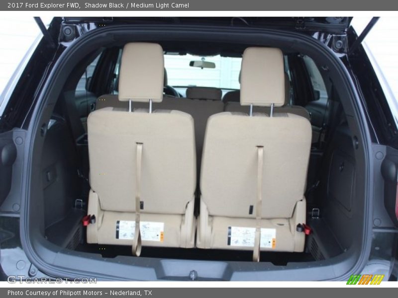Shadow Black / Medium Light Camel 2017 Ford Explorer FWD