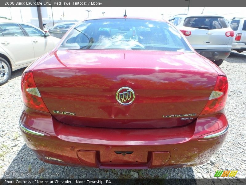 Red Jewel Tintcoat / Ebony 2008 Buick LaCrosse CXL