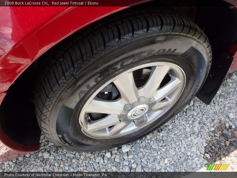 Red Jewel Tintcoat / Ebony 2008 Buick LaCrosse CXL