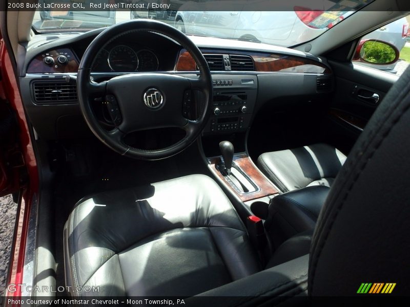 Red Jewel Tintcoat / Ebony 2008 Buick LaCrosse CXL
