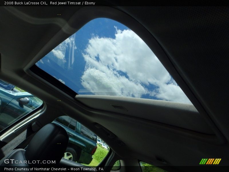 Red Jewel Tintcoat / Ebony 2008 Buick LaCrosse CXL