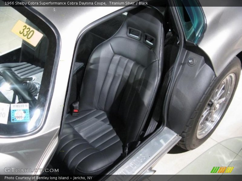 Titanium Silver / Black 1966 Shelby Cobra Superformance Cobra Daytona Coupe