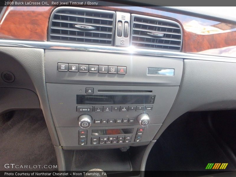 Red Jewel Tintcoat / Ebony 2008 Buick LaCrosse CXL