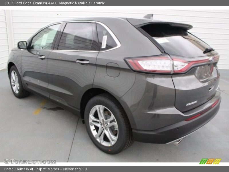 Magnetic Metallic / Ceramic 2017 Ford Edge Titanium AWD