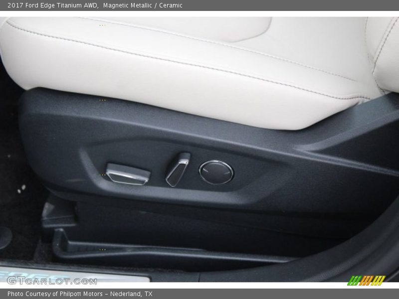 Magnetic Metallic / Ceramic 2017 Ford Edge Titanium AWD