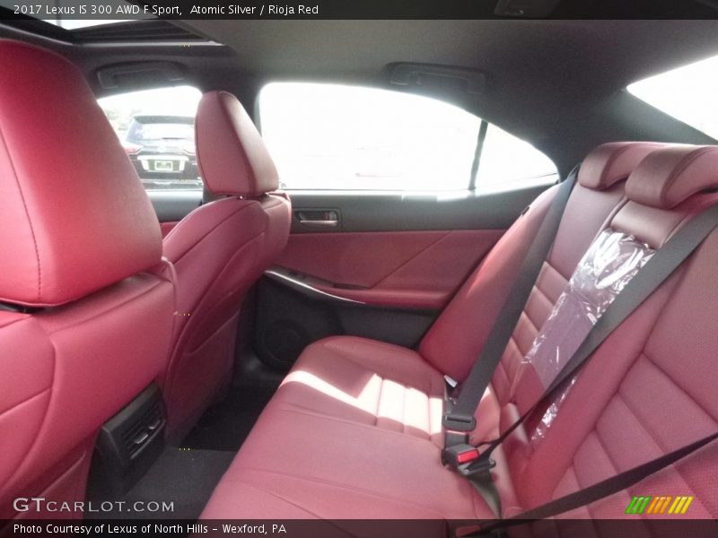 Atomic Silver / Rioja Red 2017 Lexus IS 300 AWD F Sport