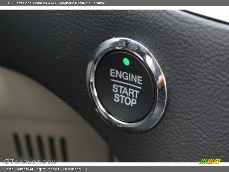 Magnetic Metallic / Ceramic 2017 Ford Edge Titanium AWD