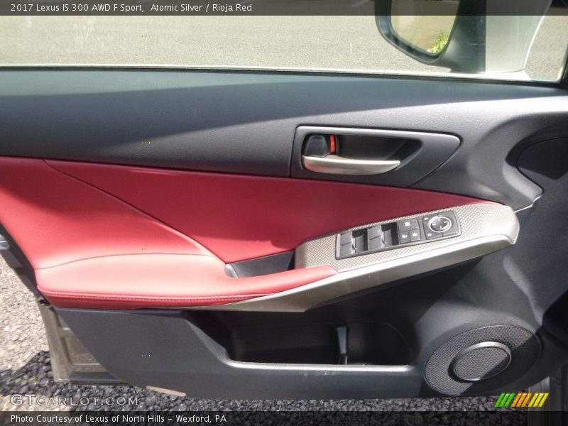 Atomic Silver / Rioja Red 2017 Lexus IS 300 AWD F Sport