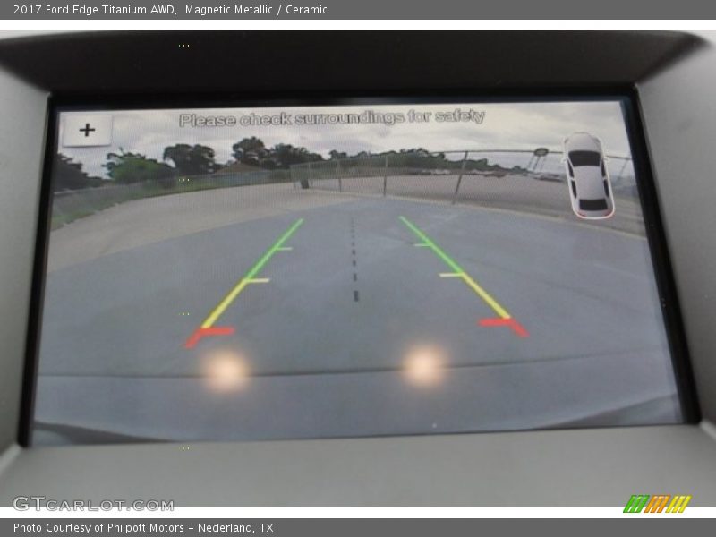 Magnetic Metallic / Ceramic 2017 Ford Edge Titanium AWD