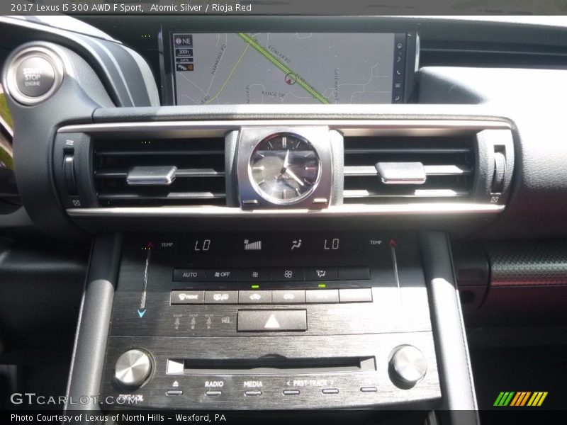 Atomic Silver / Rioja Red 2017 Lexus IS 300 AWD F Sport