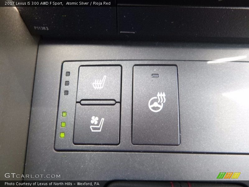 Atomic Silver / Rioja Red 2017 Lexus IS 300 AWD F Sport