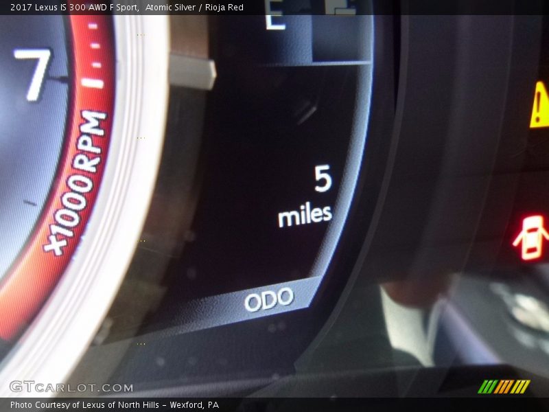 Atomic Silver / Rioja Red 2017 Lexus IS 300 AWD F Sport