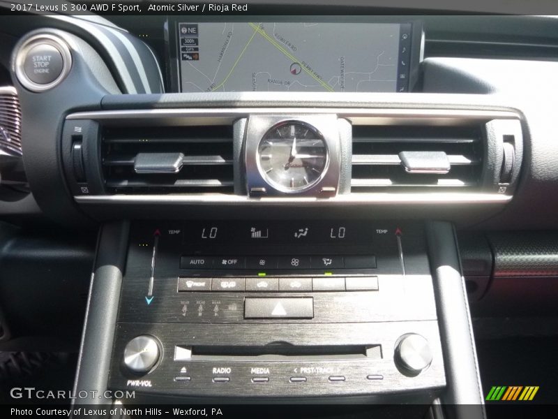 Atomic Silver / Rioja Red 2017 Lexus IS 300 AWD F Sport