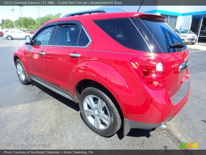 Crystal Red Tintcoat / Brownstone/Jet Black 2013 Chevrolet Equinox LTZ AWD