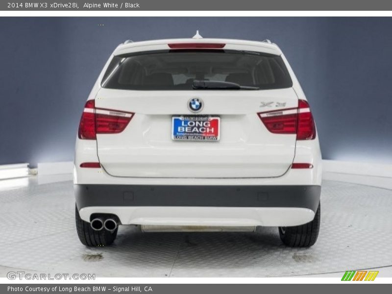 Alpine White / Black 2014 BMW X3 xDrive28i
