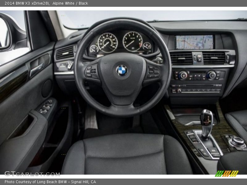 Alpine White / Black 2014 BMW X3 xDrive28i