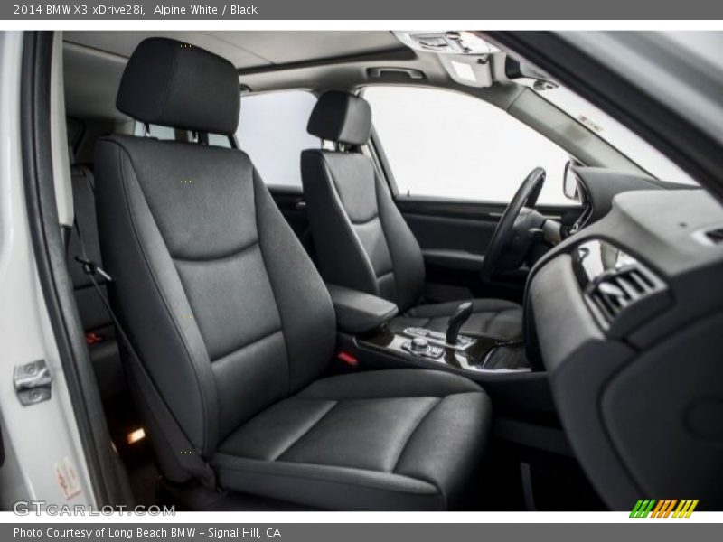 Alpine White / Black 2014 BMW X3 xDrive28i