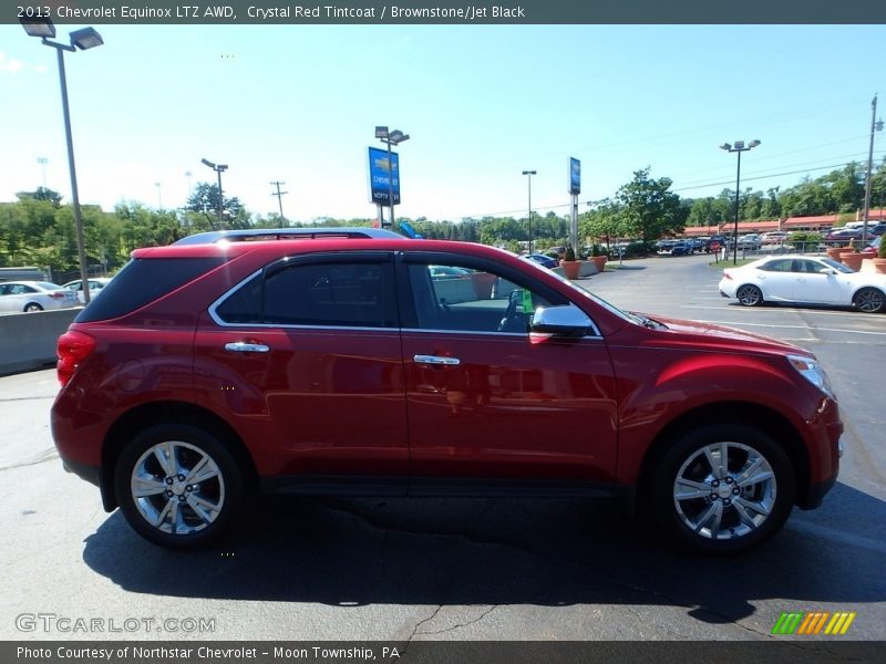 Crystal Red Tintcoat / Brownstone/Jet Black 2013 Chevrolet Equinox LTZ AWD