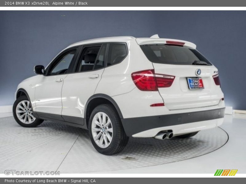 Alpine White / Black 2014 BMW X3 xDrive28i