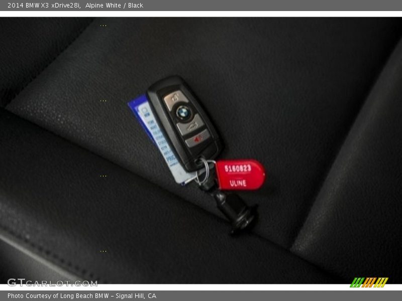 Alpine White / Black 2014 BMW X3 xDrive28i