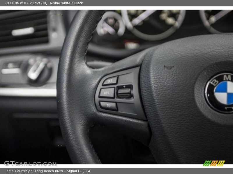 Alpine White / Black 2014 BMW X3 xDrive28i