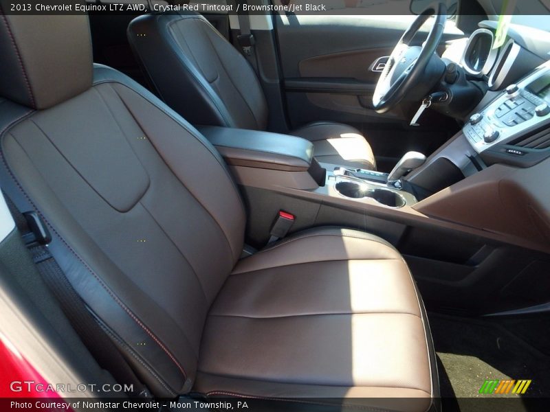 Crystal Red Tintcoat / Brownstone/Jet Black 2013 Chevrolet Equinox LTZ AWD