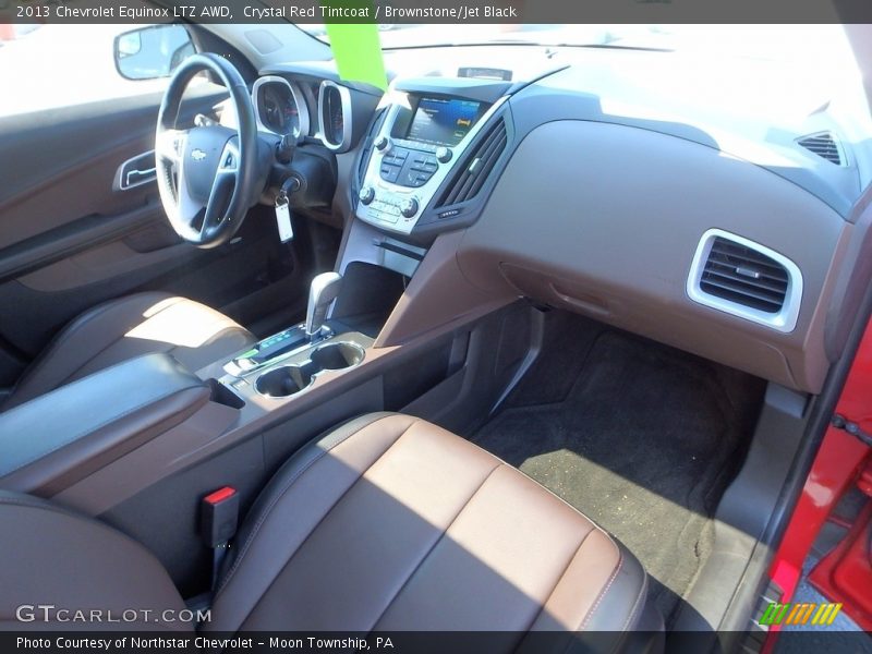 Crystal Red Tintcoat / Brownstone/Jet Black 2013 Chevrolet Equinox LTZ AWD