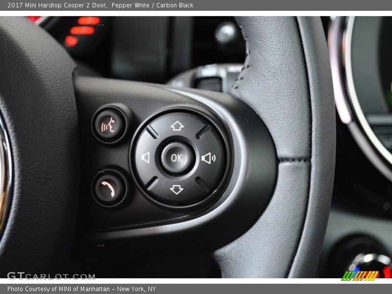 Pepper White / Carbon Black 2017 Mini Hardtop Cooper 2 Door