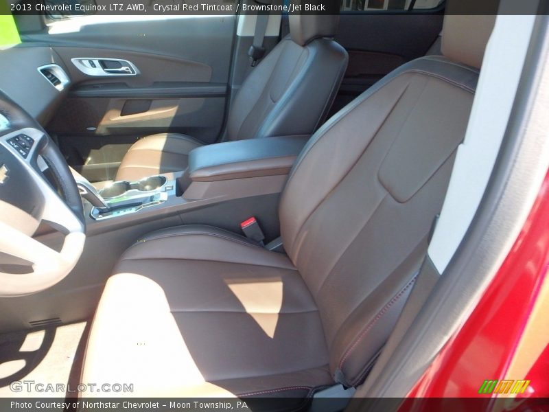 Crystal Red Tintcoat / Brownstone/Jet Black 2013 Chevrolet Equinox LTZ AWD