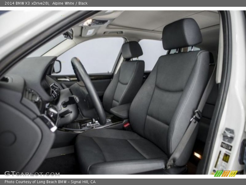 Alpine White / Black 2014 BMW X3 xDrive28i