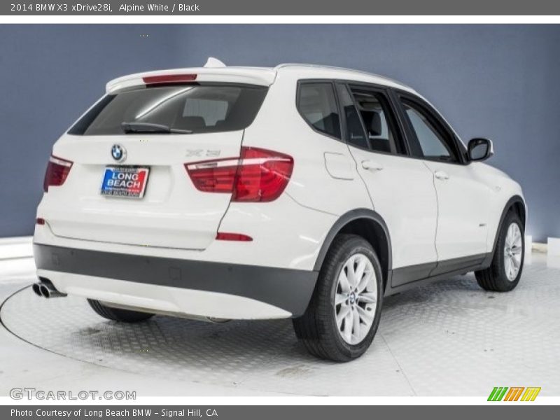 Alpine White / Black 2014 BMW X3 xDrive28i