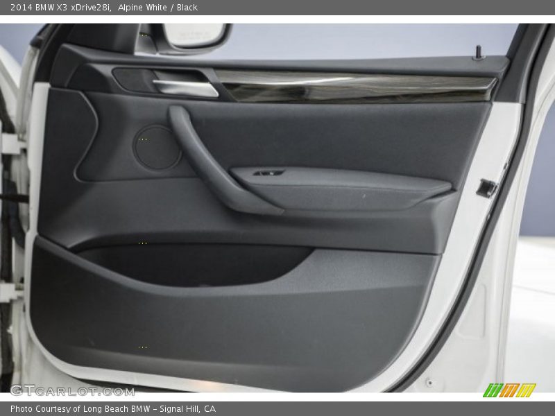 Alpine White / Black 2014 BMW X3 xDrive28i