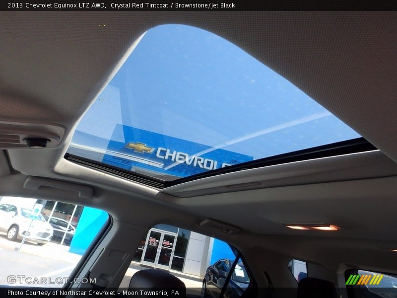 Crystal Red Tintcoat / Brownstone/Jet Black 2013 Chevrolet Equinox LTZ AWD