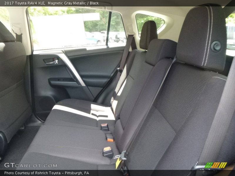 Magnetic Gray Metallic / Black 2017 Toyota RAV4 XLE