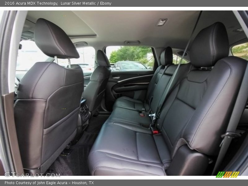 Lunar Silver Metallic / Ebony 2016 Acura MDX Technology