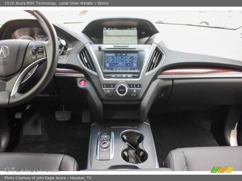 Lunar Silver Metallic / Ebony 2016 Acura MDX Technology