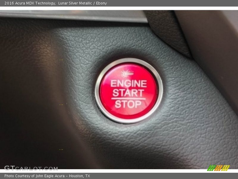 Lunar Silver Metallic / Ebony 2016 Acura MDX Technology
