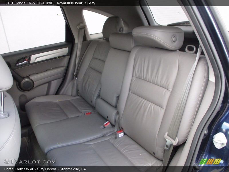 Royal Blue Pearl / Gray 2011 Honda CR-V EX-L 4WD